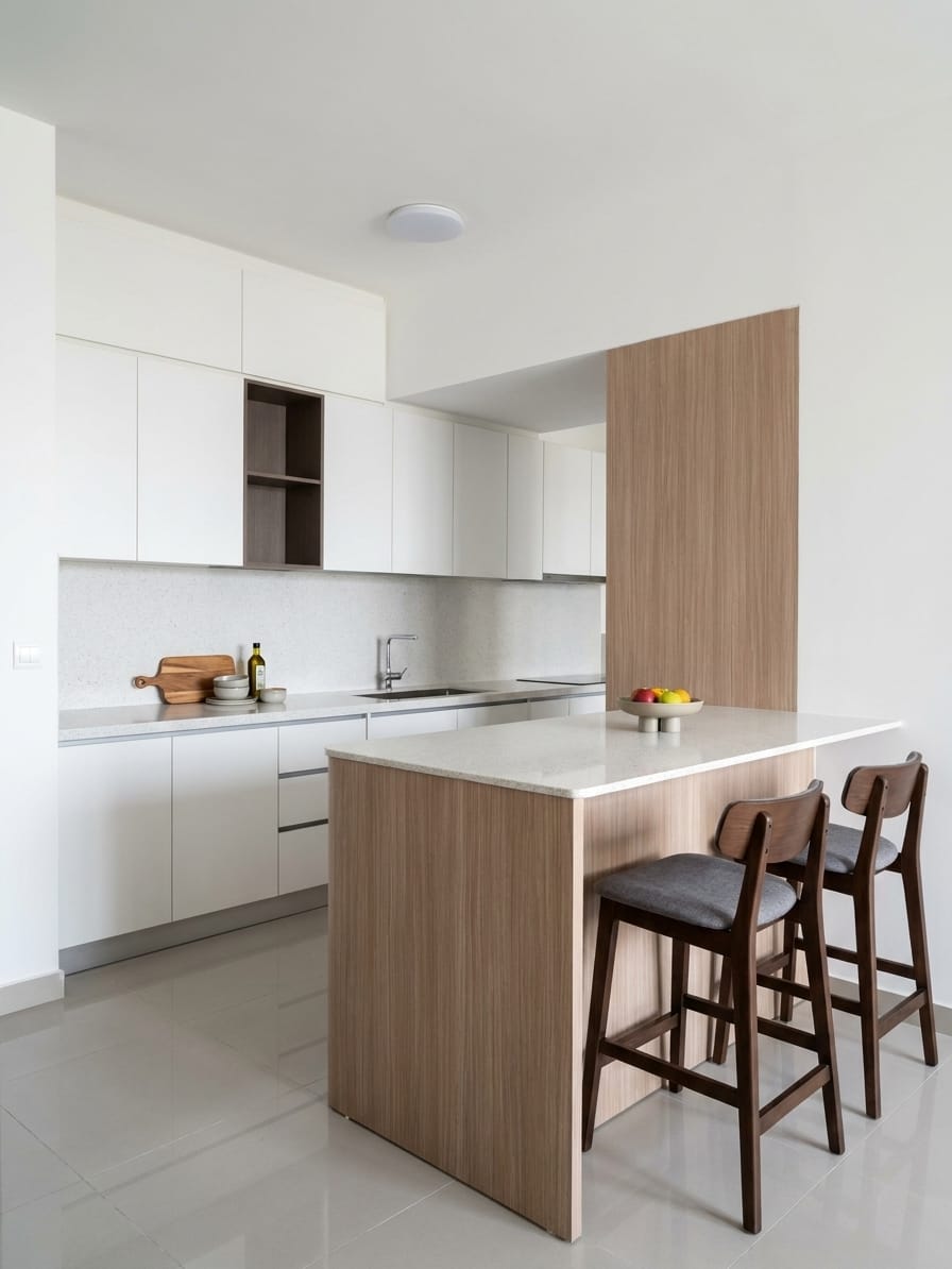 Custom plywood kitchen cabinet by The M Renovation, Selangor